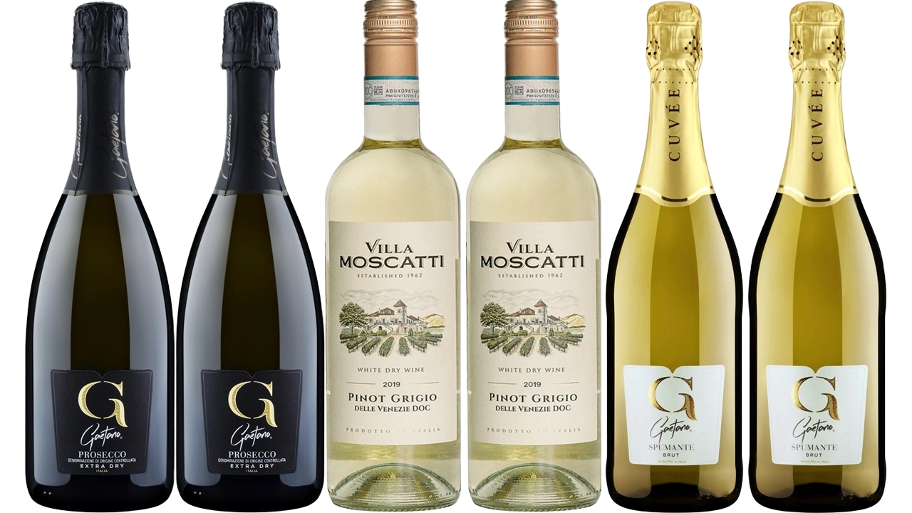 Просекко, спуманте, пино гриджо