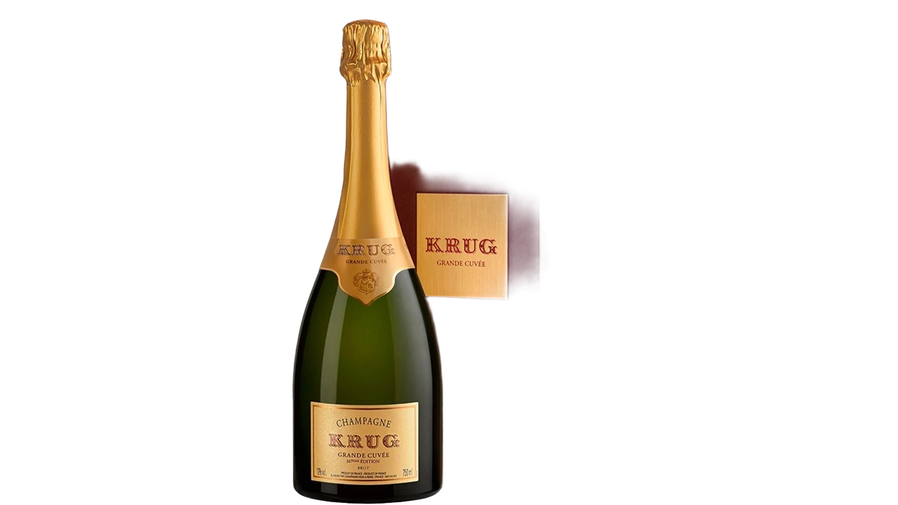 Krug Grande Cuvee в подарочной упаковке