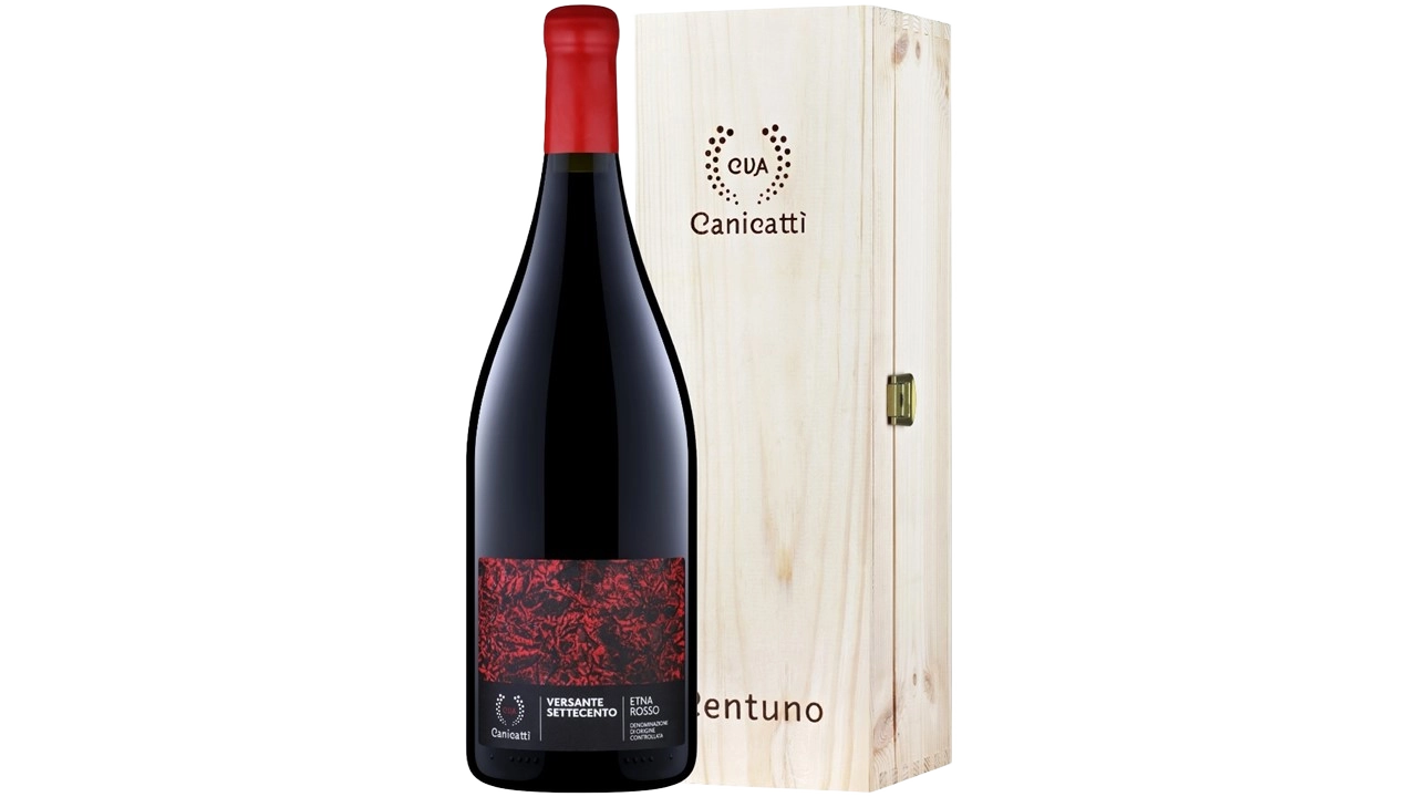 Магнум красной Сицилии в дереве